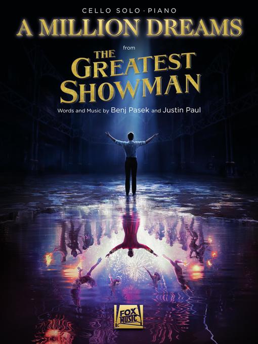 Cover image for A Million Dreams (from the Greatest Showman) Cello with Piano Accompaniment Sheet Music